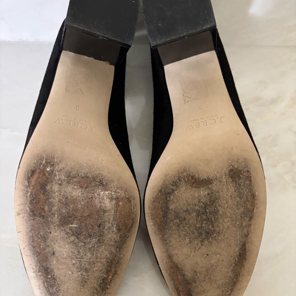 J. Crew black suede size 8 - Picture 7 of 12